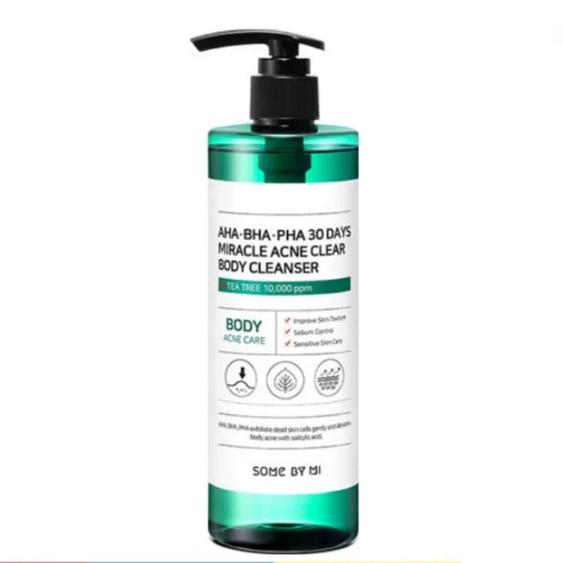 SOME BY MI body cleanser — clean original package photograph