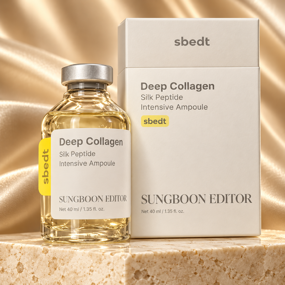 SUNGBOON EDITOR Deep Collagen Silk Peptide Intensive Ampoule40ml