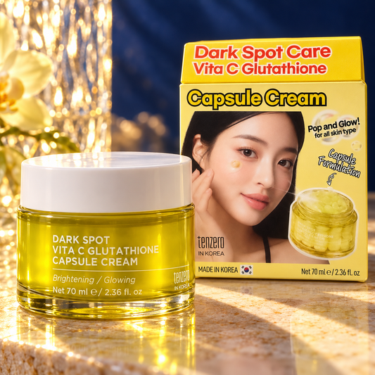 TENZERO Dark Spot Vita C Glutathione Capsule Cream 70 ml