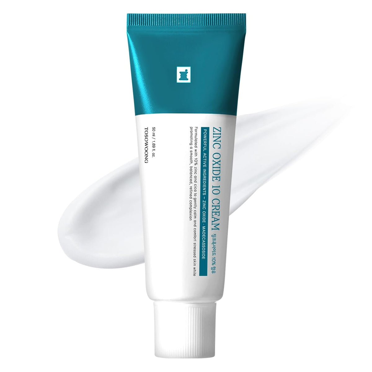 TOSOWOONG Zinc Oxide 10% Cream — 50 g product tube