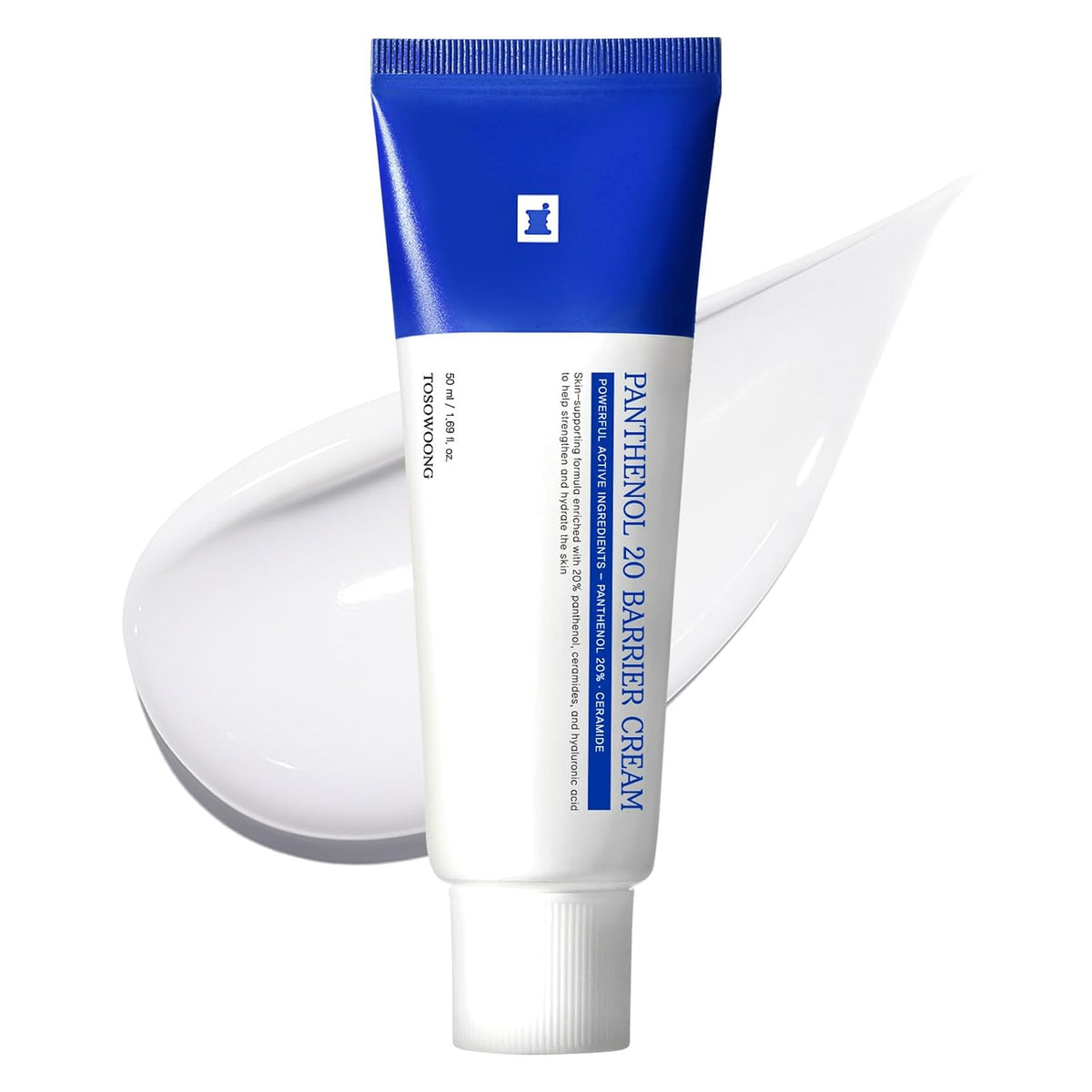 TOSOWOONG Panthenol 20% Barrier Cream — 50 ml product tube