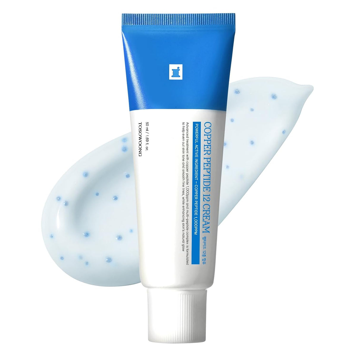 TOSOWOONG Copper Peptide 12 Cream — 50 ml product tube