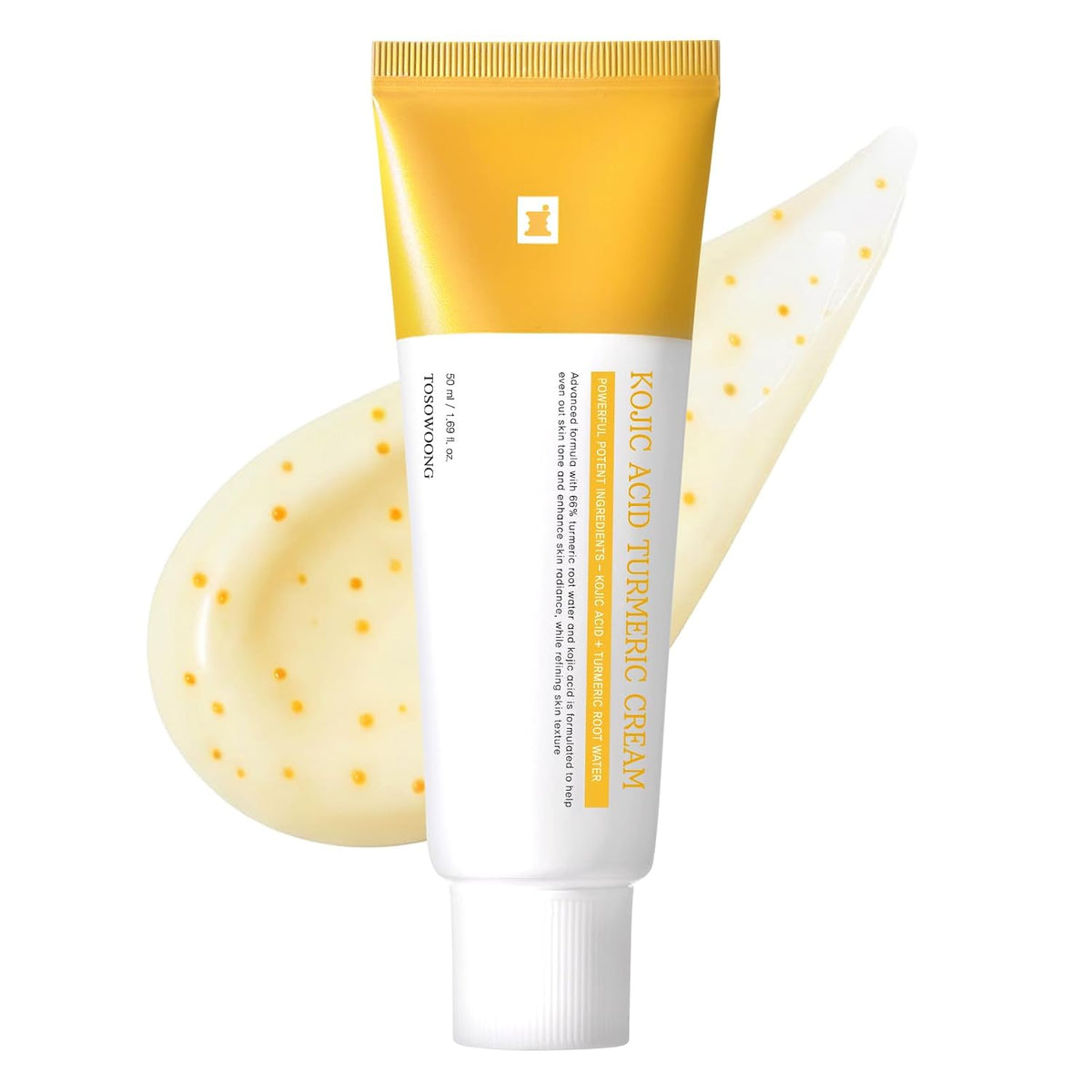 TOSOWOONG Kojic Acid Turmeric Cream — 50 ml product tube