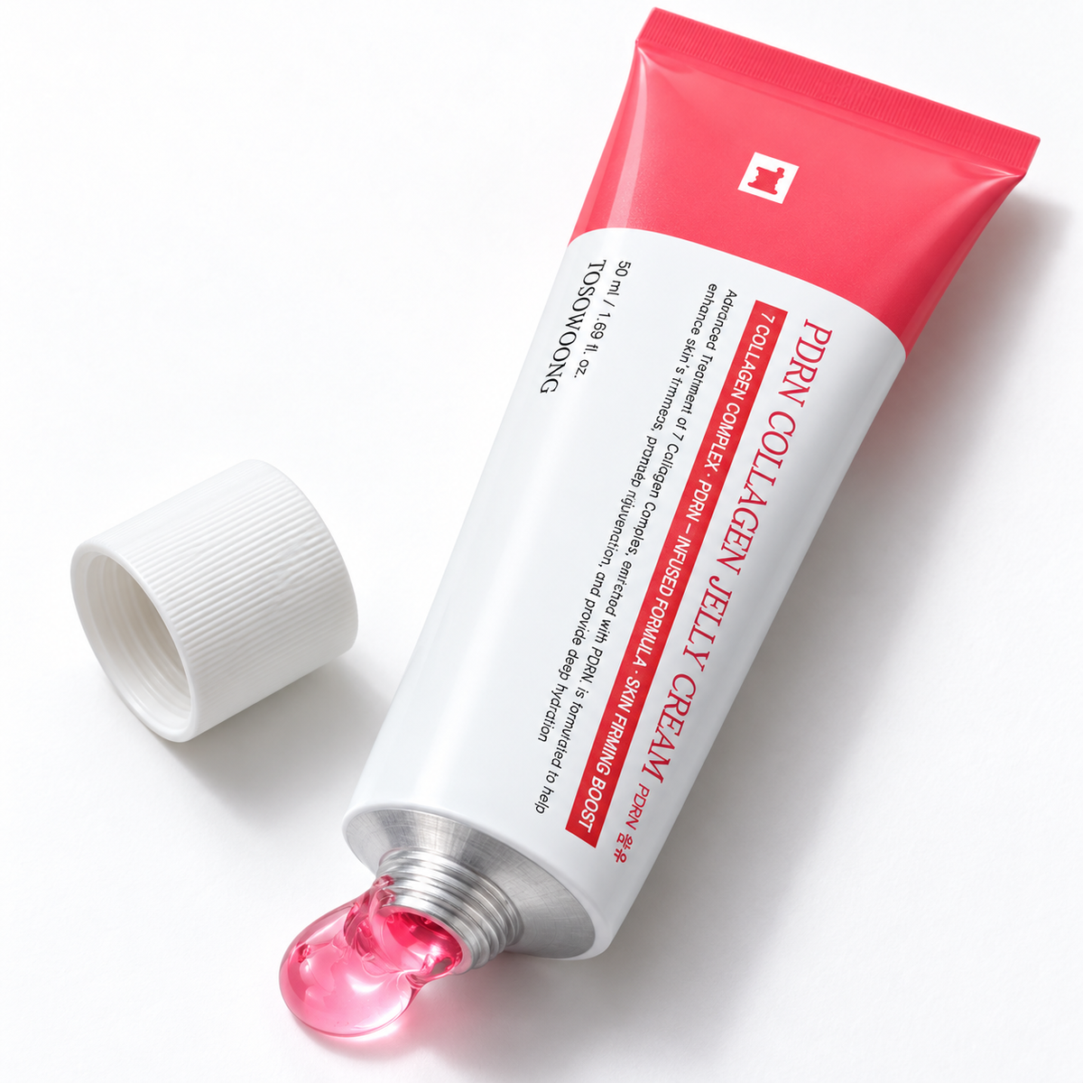 TOSOWOONG PDRN Collagen Jelly Cream pink jelly texture