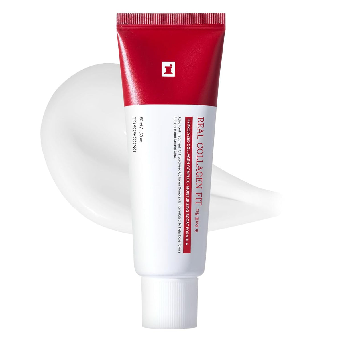 TOSOWOONG Real Collagen Fit peel-off mask, single 50 ml tube