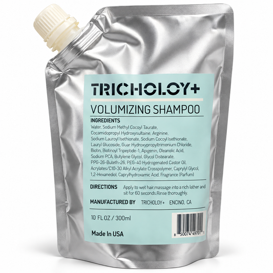 TRICHOLOY+ Volumizing Shampoo 300 ml silver pouch