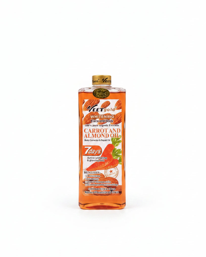 Veet Gold Carrot and Almond Oil 1000 ml bottle